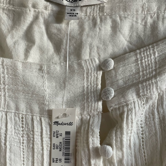 Madewell White Mini Dress - Picture 4 of 5